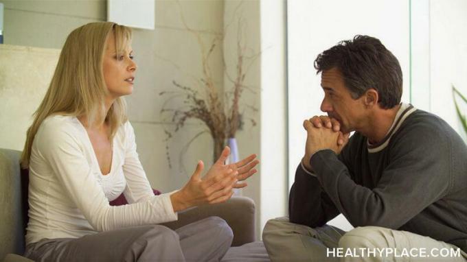 Twoja walka z chorobą psychiczną powinna zostać ujawniona w jakimkolwiek nowym związku. Dowiedz się, kiedy i jak wychowywać choroby psychiczne w nowym związku w HealthyPlace. To może być łatwiejsze niż myślisz. Sprawdź teraz te wskazówki.