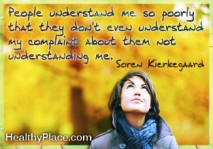 Cytat z piętnem - Ludzie tak źle mnie rozumieją, że nawet nie rozumieją mojej skargi na to, że mnie nie rozumieją.