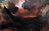 Obraz Johna Martina „Wielki dzień gniewu” przedstawia gniew.